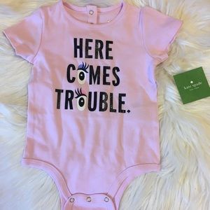 NWT KATE SPADE BABY ONESIE